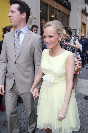 Sean Hayes and Kristin Chenoweth Photo